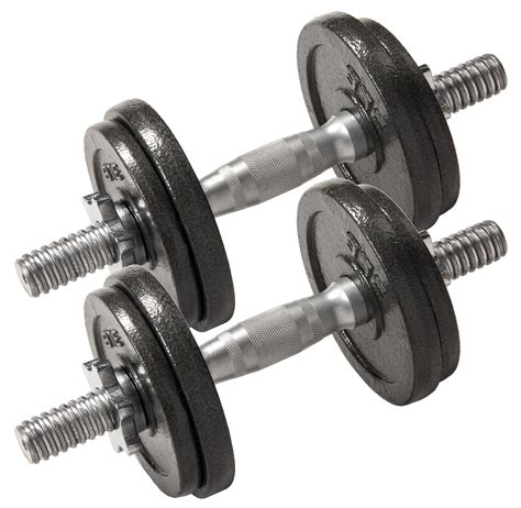 metal dumbbells.